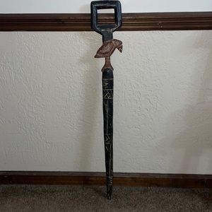 Handcrafted wooden Cane